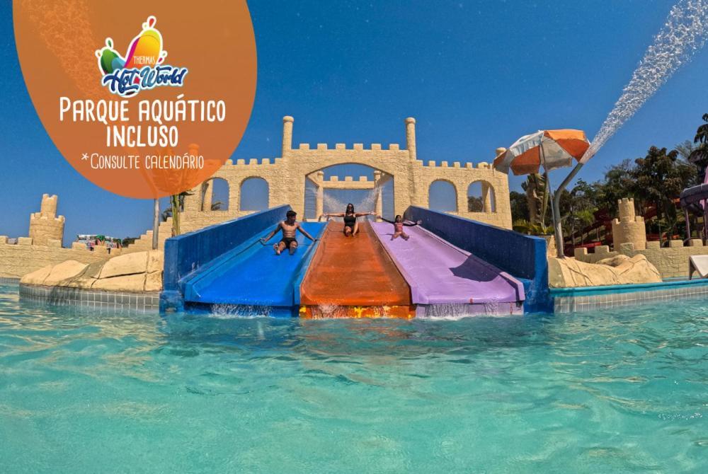 Cabana'S Hotel - Thermas Hot World Monte Siao Bagian luar foto
