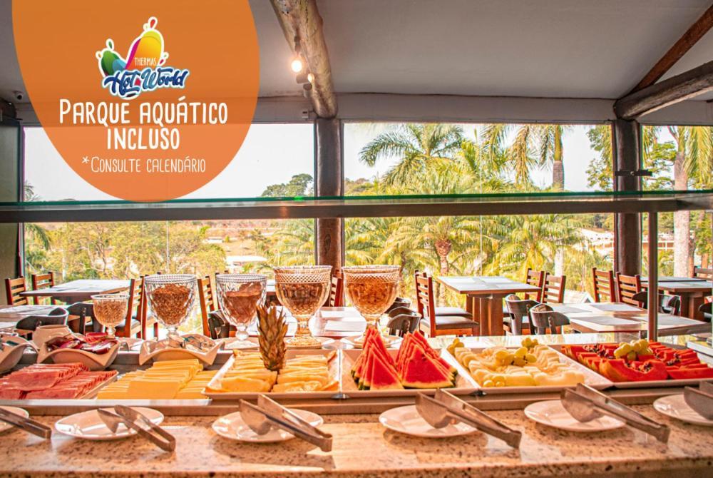 Cabana'S Hotel - Thermas Hot World Monte Siao Bagian luar foto